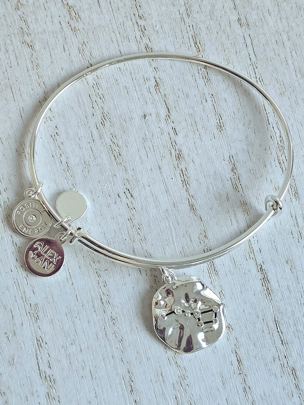 Alex and Ani Silver Big Dipper Charm Bangle - Shiny Silver